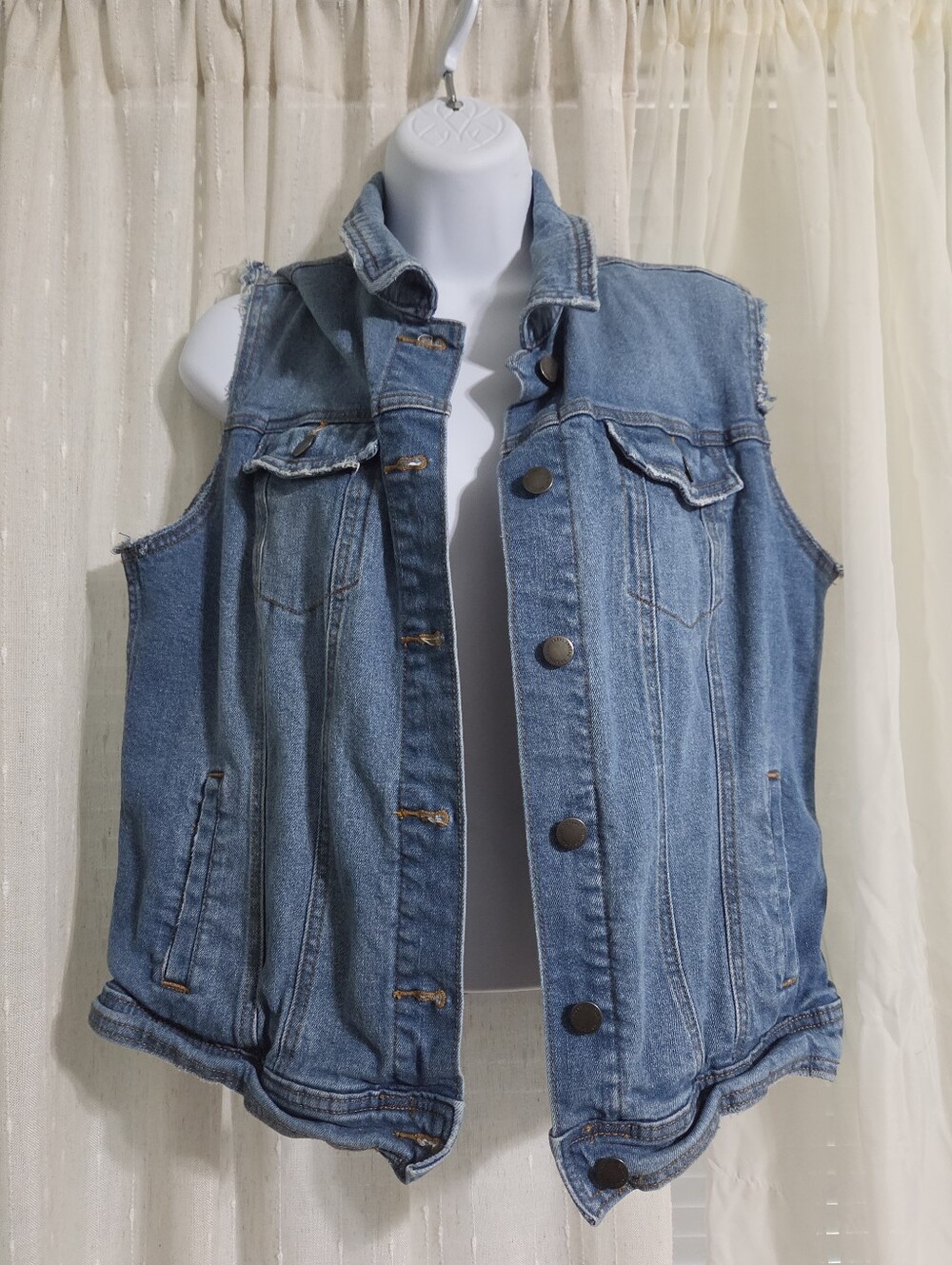 Universal Thread Light Blue Denim Vest